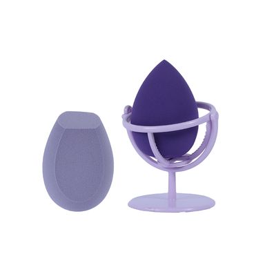 Juego de esponjas de maquillaje suave con soporte -  Miniso