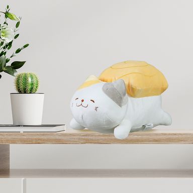 Peluche de tamagoyaki blanco sushi cat - Miniso