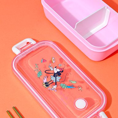 Taper para lunch minnie mouse mickey mouse collection 2.0 450 ml -  Disney