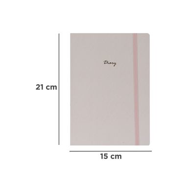 Cuaderno estampado con plan mensual transparente 160 hojas -  Miniso