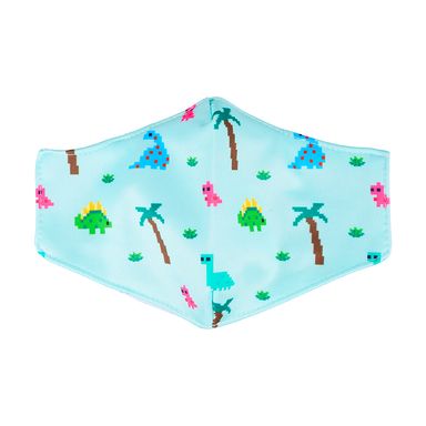 Cubrebocas con estampado de dinosaurio para niños zoo series  -  Miniso