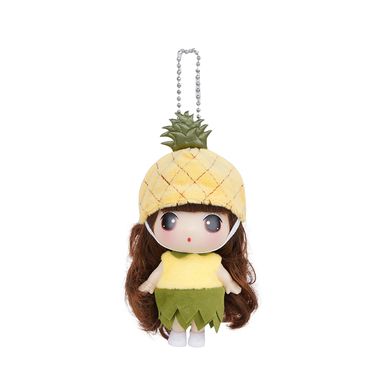 Muñeca con charm fruit series 12 cm de piña -  Energy Of Fruits