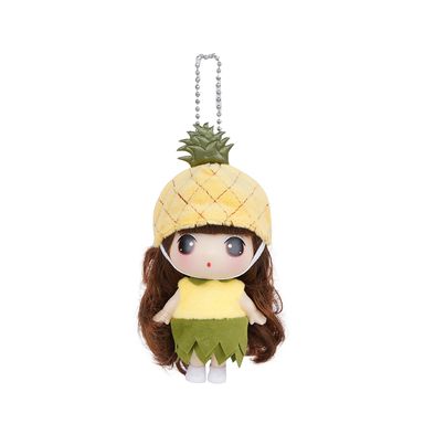 Muñeca con charm fruit series 12 cm de piña -  Energy Of Fruits