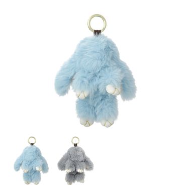 Llavero de conejo esponjoso -  Miniso