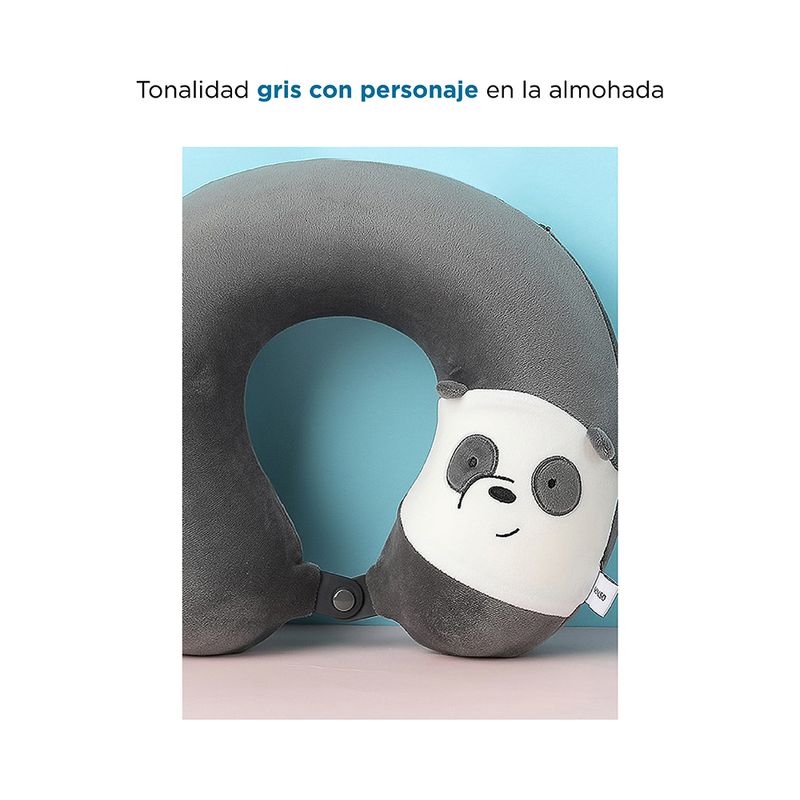 Almohada-para-viaje-memory-foam-de-negro-We-Bare-Bears-5-464