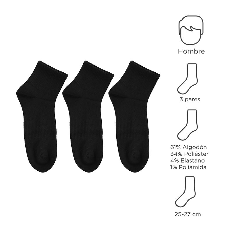 Paquete-de-medias-atleticos-para-hombre-transpirables-negros-3-pzs-Miniso-3-5552
