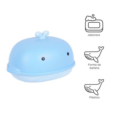 Jabonera en forma de ballena -  Miniso