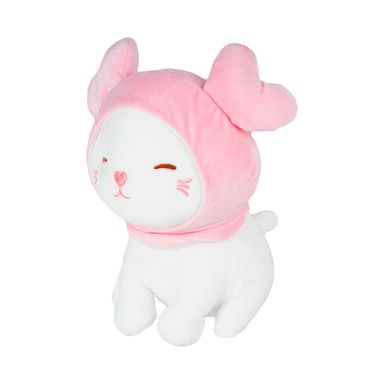 Peluche gatito con orejas corazón san valentín - Miniso