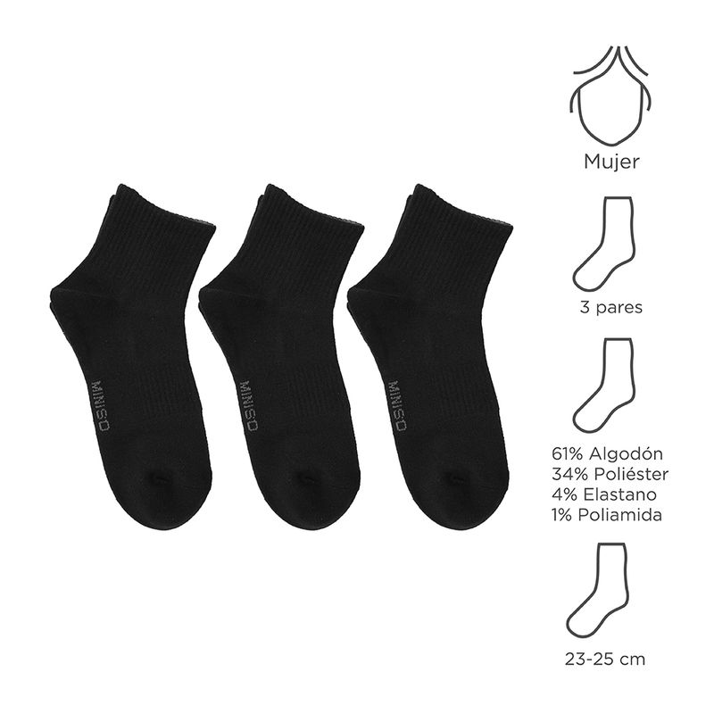 Paquete-de-medias-atleticos-para-mujer-transpirables-negros-3-pzs-Miniso-3-5558