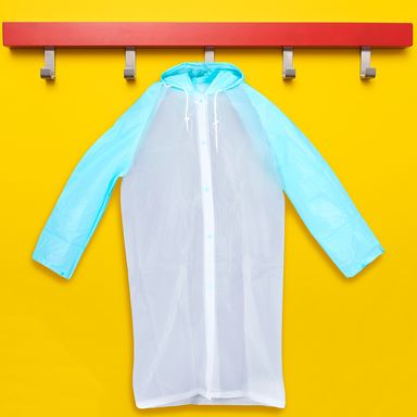 Impermeable para adulto con matching color azul -  Miniso