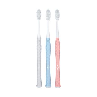 Paquete de cepillo de dientes de cerdas suaves 3 pzas surtido -  Miniso
