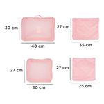Organizador-de-viaje-plegable-4-espacios-rosa-Miniso-8-4917