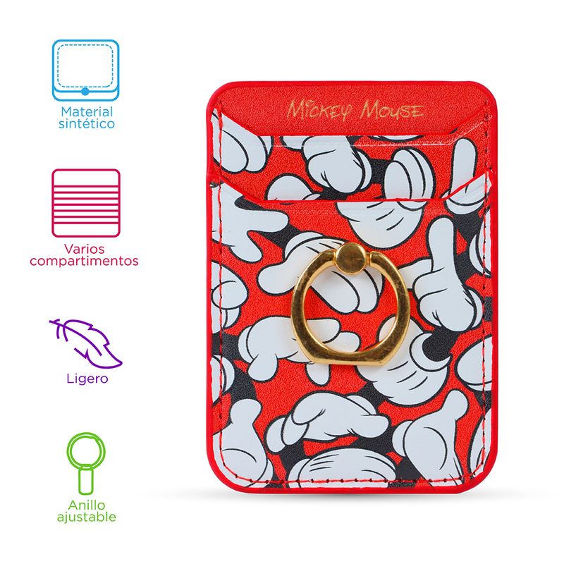 Tarjetero-para-celular-stick-on-de-mickey-hands-mickey-mouse-collection-Disney-3-10226