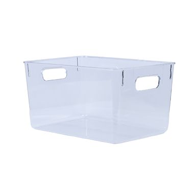 Organizador de plástico rectangular transparent series transparente L -  Miniso