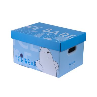 Caja de almacenamiento de cartón we bare bears collection 5.0 polar 36.5*26.5cm -  We Bare Bears