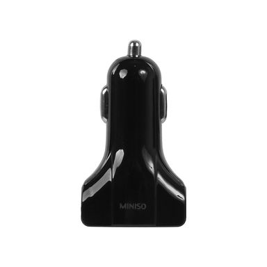 Cargador de coche de 3.1 a y 3 puertos usb modelo sc320 negro miniso -  Miniso