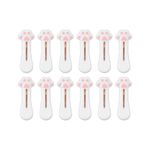 Clips-de-lavanderia-de-la-serie-cat-paw-12-piezas-5-5cm-Miniso-1-11592