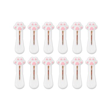 Clips de lavanderia de la serie cat paw 12 piezas 5.5cm - Miniso