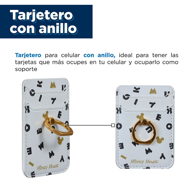 Tarjetero-para-celular-stick-on-de-mickey-letters-mickey-mouse-collection-Disney-4-10227