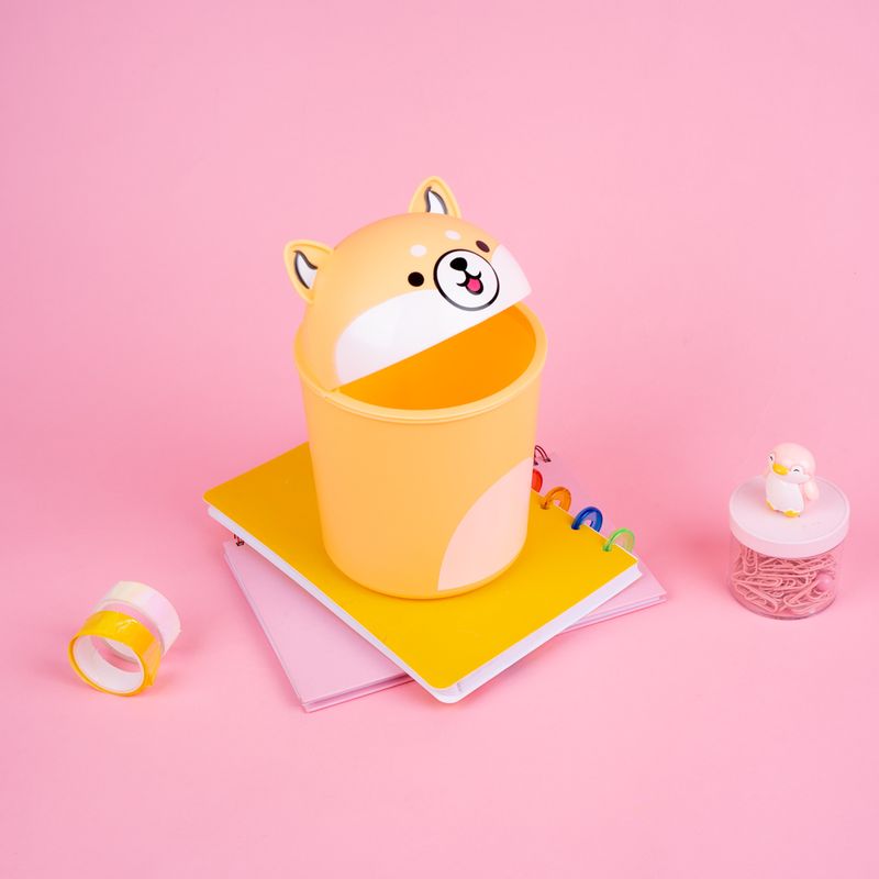 Tacho-de-basura-de-escritorio-mini-family-sports-shiba-Miniso-2-7793