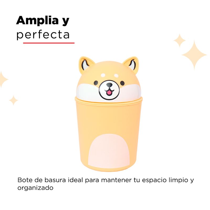 Tacho-de-basura-de-escritorio-mini-family-sports-shiba-Miniso-6-7793