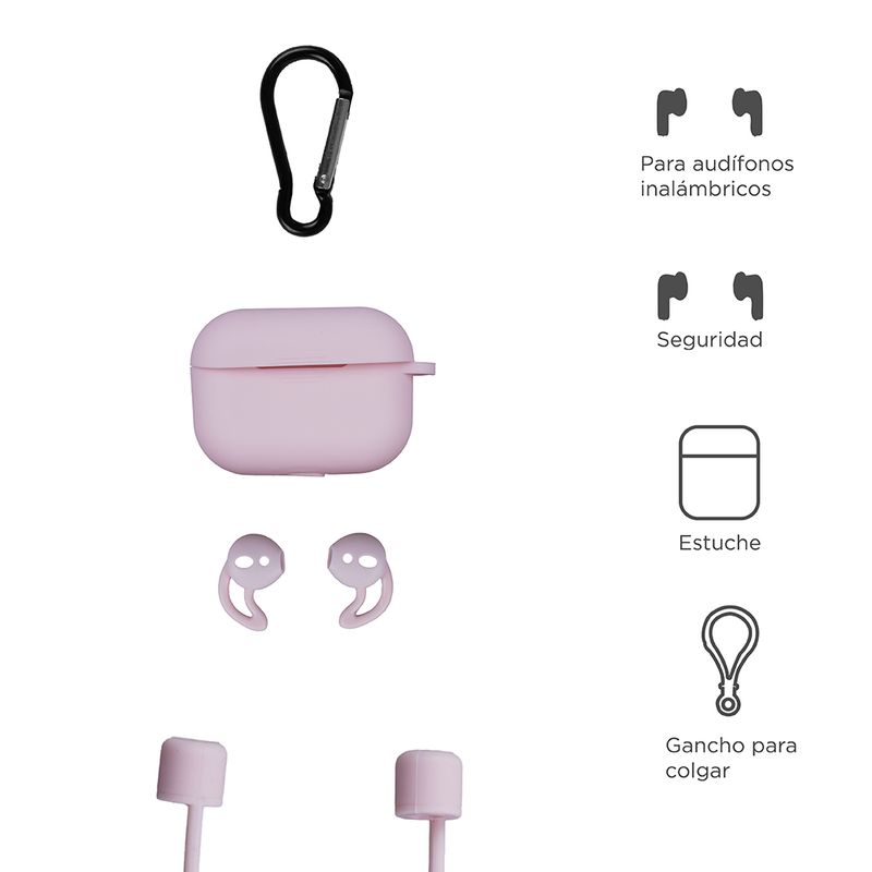 Estuche-para-aud-fonos-protector-para-airpods-pro-rosa-Miniso-2-11336