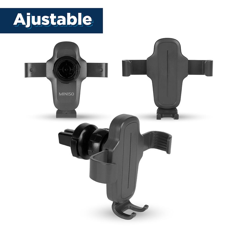 Soporte-para-celular-de-autom-viles-gravity-sensor-gris-Miniso-6-4754