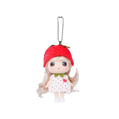 Muñeca con charm fruit series 12 cm de fresa -  Energy Of Fruits