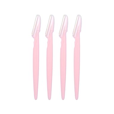 Paquete de navajas para depilar cejas rosa 4pzas - Miniso
