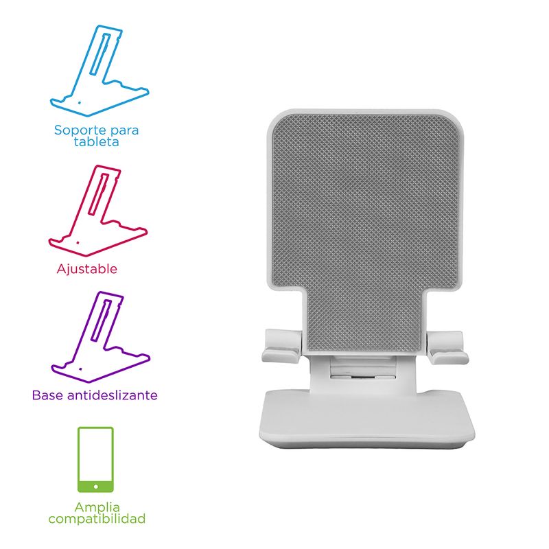 Soporte-plegable-de-altura-ajustable-para-tablet-blanco-miniso-Miniso-3-10459