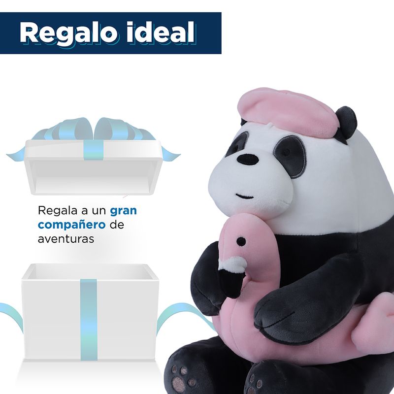 Oreillers Bande dessinée mignonne Bare Bears peluche