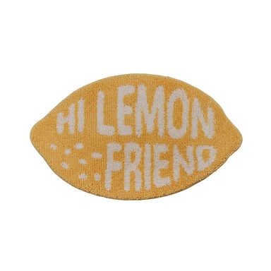 Tapete en forma de limón con letras -  Miniso