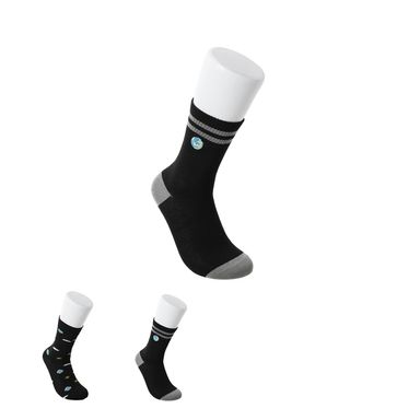 Medias miniso coleccion out of this world 2 pares negro -  Miniso