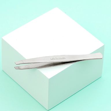 Pinzas para depilar cejas plateado 9.3*0.9cm - Miniso