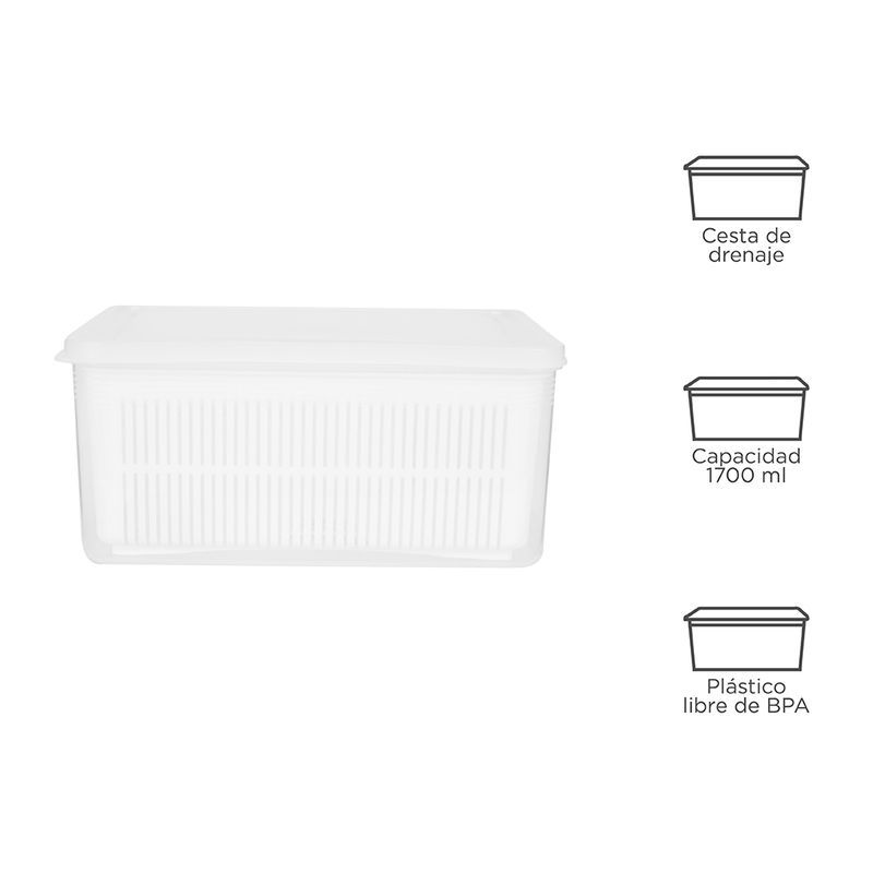 Colador-en-forma-de-cesta-de-doble-capa-con-tapa-1700-ml-Miniso-3-5909