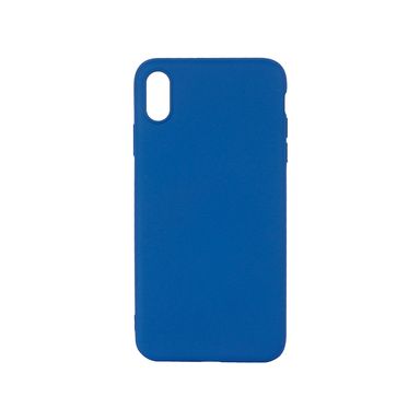 Carcasa para celular iphone XS / MAX tpu azul oscuro -  Miniso