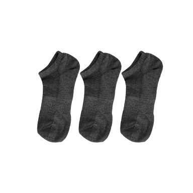 Paquete de medias atleticos para hombre gris 3 pzs - Miniso