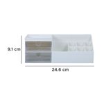 Organizador-de-almacenamiento-de-escritorio-doble-capa-minimalista-blanco-24-6x12-2x9-1cm-Miniso-8-11622