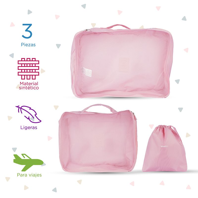 Organizador-de-viaje-minigo-3-0-de-ropa-3-piezas-rosa-43x12x32cm-Miniso-3-10550