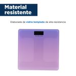 Balanza-de-cristal-templado-peso-corporal-rosa-26cm-degradado-morado-Miniso-4-10621