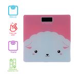 Balanza-de-cristal-templado-para-peso-corporal-rosa-26cm-oveja-Miniso-3-10622