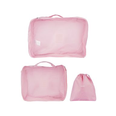Organizador de viaje minigo 3.0 de ropa 3 piezas rosa 43x12x32cm -  Miniso