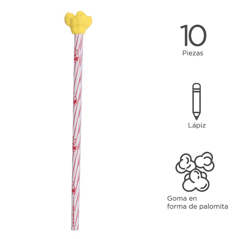 Paquete-de-L-pices-con-borrador-en-forma-de-palomitas-10-pzs-Miniso-3-1123