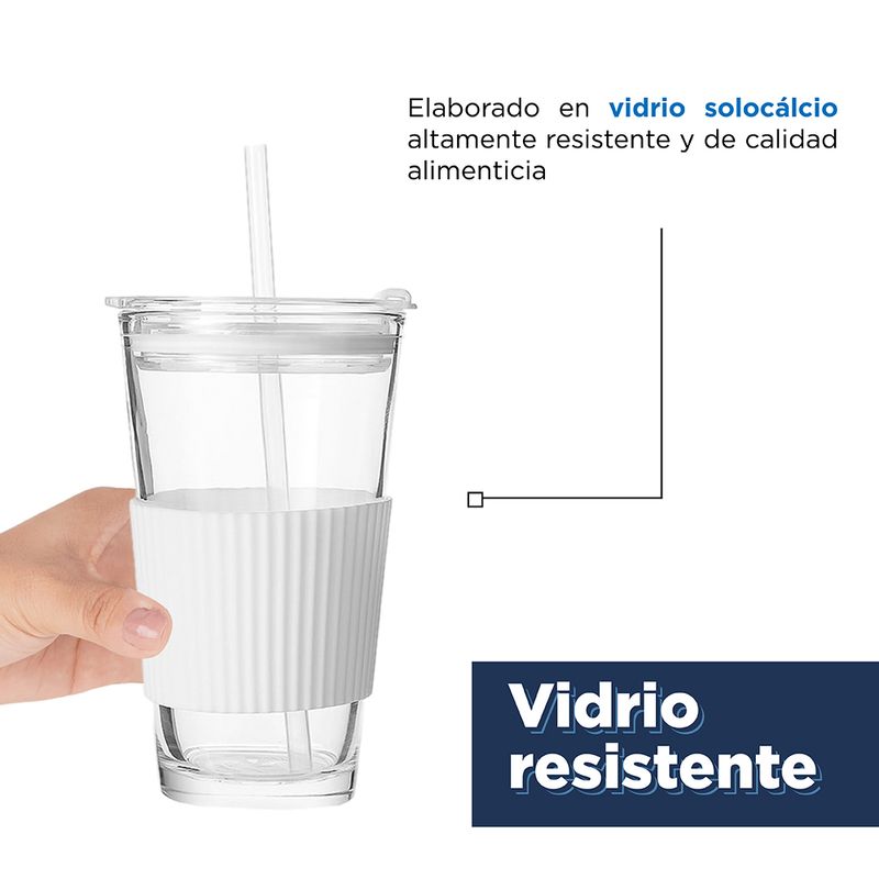 Vaso-de-vidrio-con-sorbete-y-protector-de-silicona-blanco-460-ml-Miniso-7-11792
