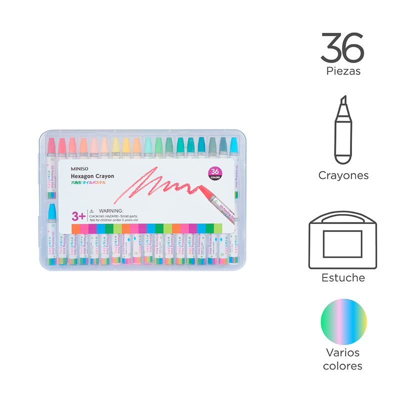Paquete-de-crayones-hexagonales-transparente-36-colores-Miniso-3-366