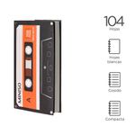 Libreta-con-dise-o-de-cassette-104-hojas-negro-b-Miniso-3-6827
