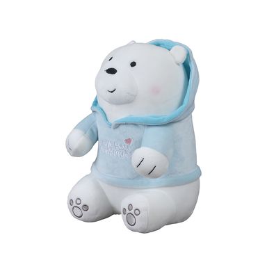 Peluche polar con suéter y capucha -  We Bare Bears