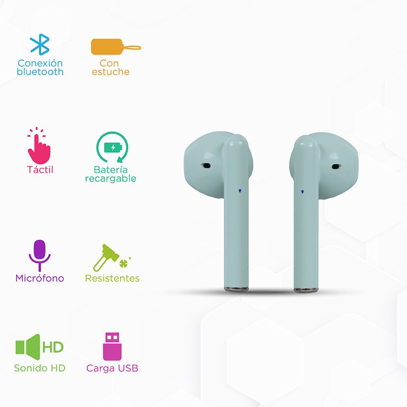 Auriculares-macaron-half-in-ear-tws-modelo-s88-verde-menta-miniso-Miniso-3-10847