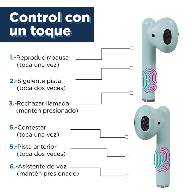 Auriculares-macaron-half-in-ear-tws-modelo-s88-verde-menta-miniso-Miniso-4-10847