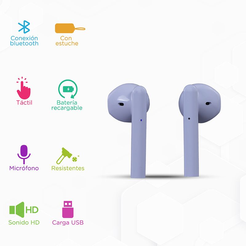 Auriculares-macaron-half-in-ear-tws-modelo-s88-morado-miniso-Miniso-3-10849